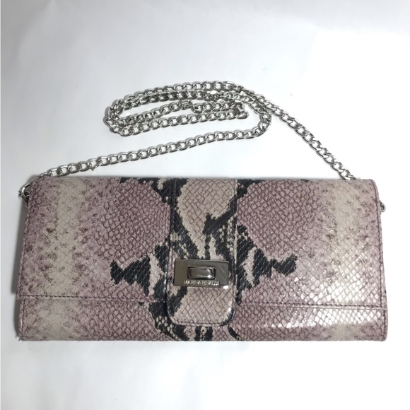 Marina Rinaldi Snakeskin Crossbody Clutch Bag - Picture 6 of 15